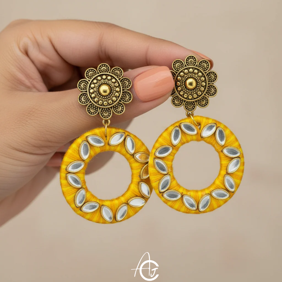 Statement Earrings : Handmade