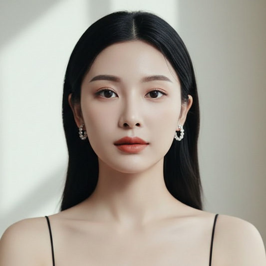 Crystal Statement Hoop Earrings