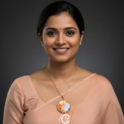 Fluid Necklace : Handmade