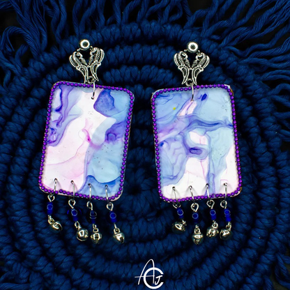 Fluid Earrings : Handmade