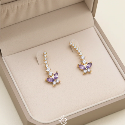 Butterfly Bling Earrings