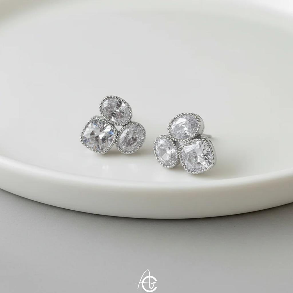 Triple Love Statement Earrings