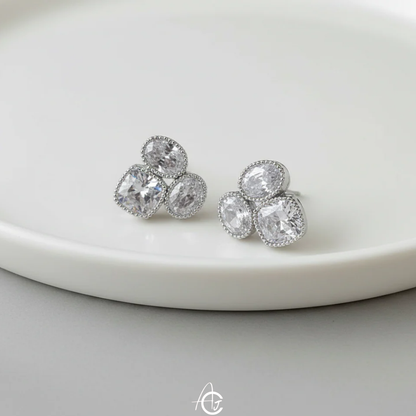 Triple Love Statement Earrings
