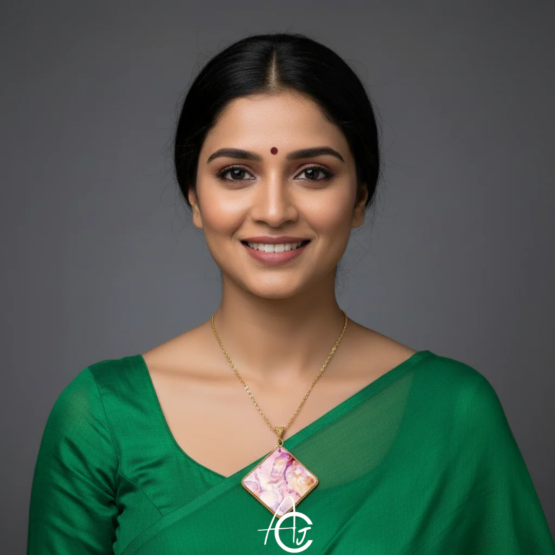 Fluid Necklace : Handmade