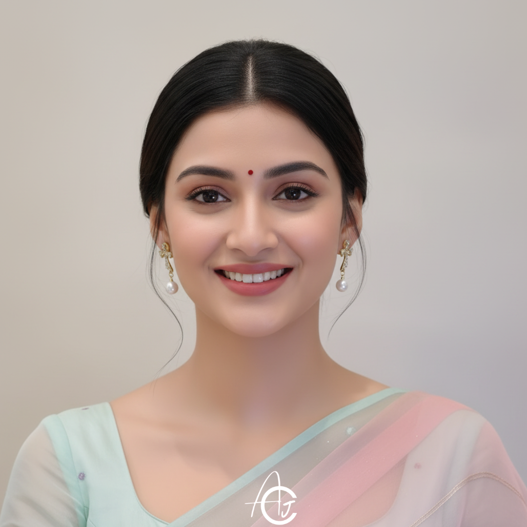 Bling Bow Drop Pearl Earrings