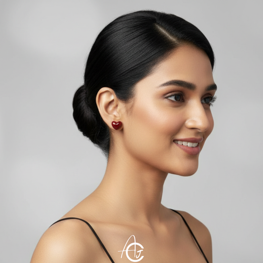 Heart Statement Earrings