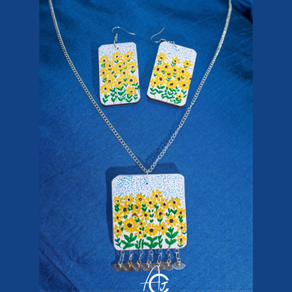Statement  Necklace set : Handmade