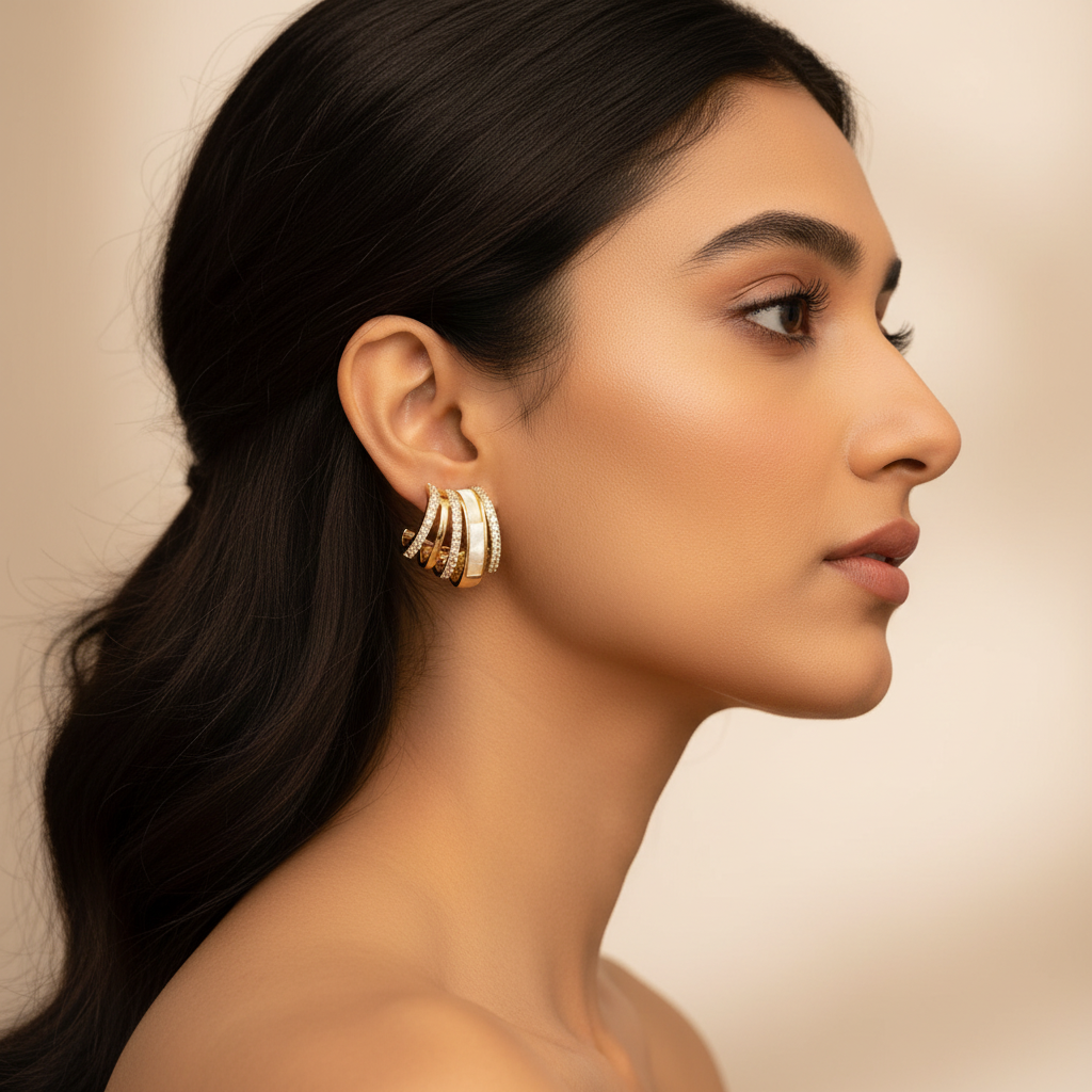 Bling Statement Earrings