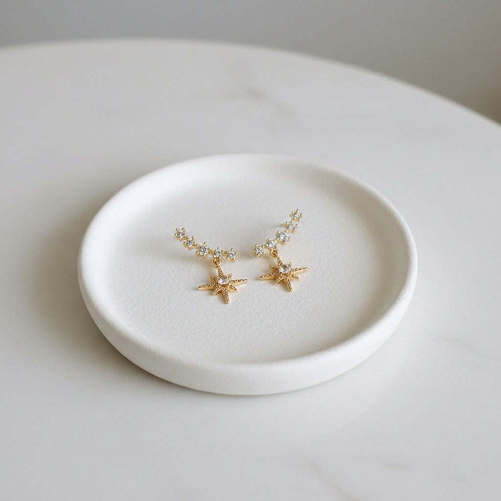 Bling Star Earrings