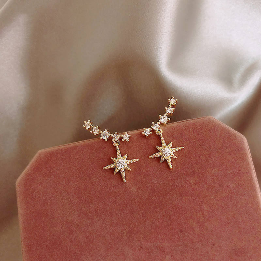 Bling Star Earrings