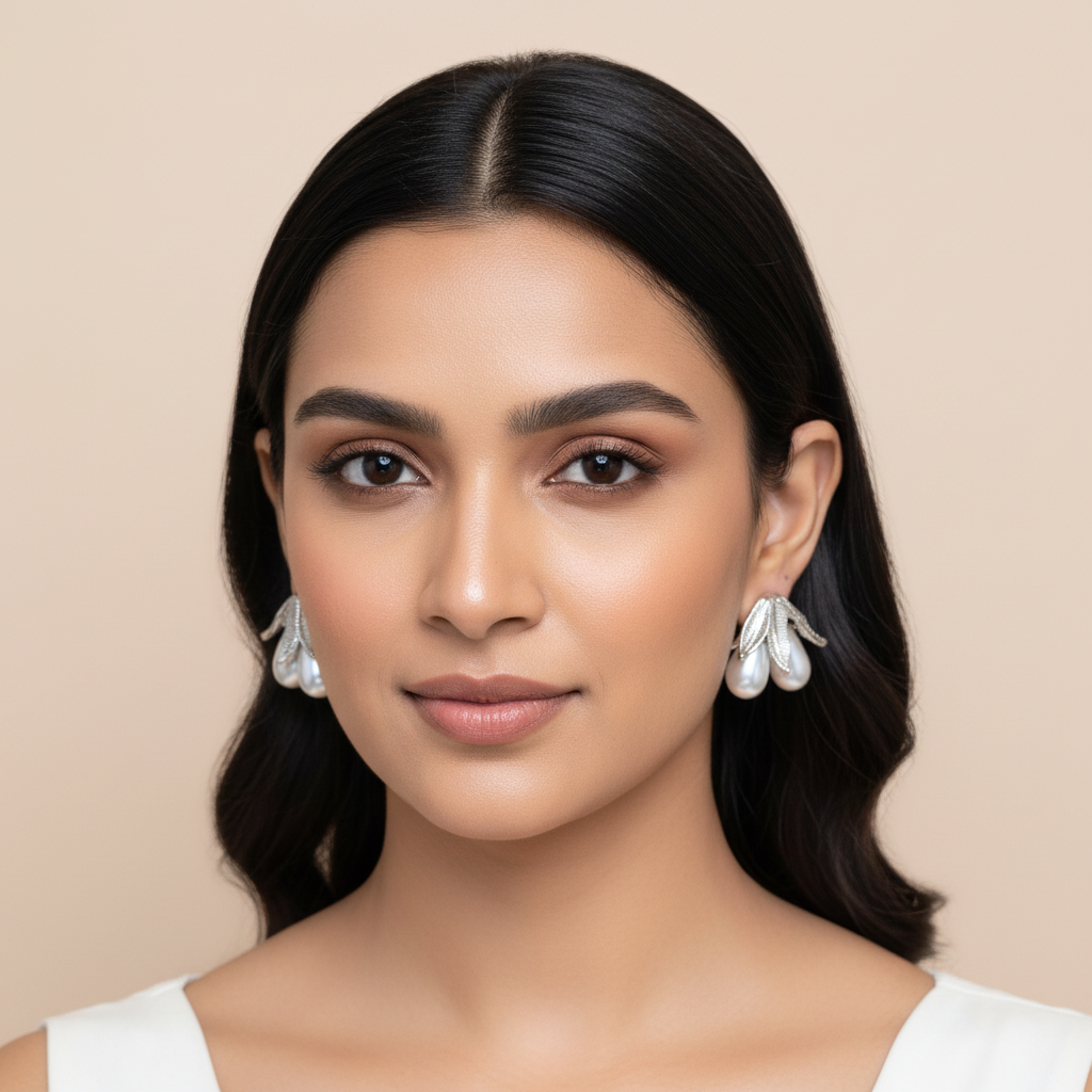 Hanging Pearls Earrings