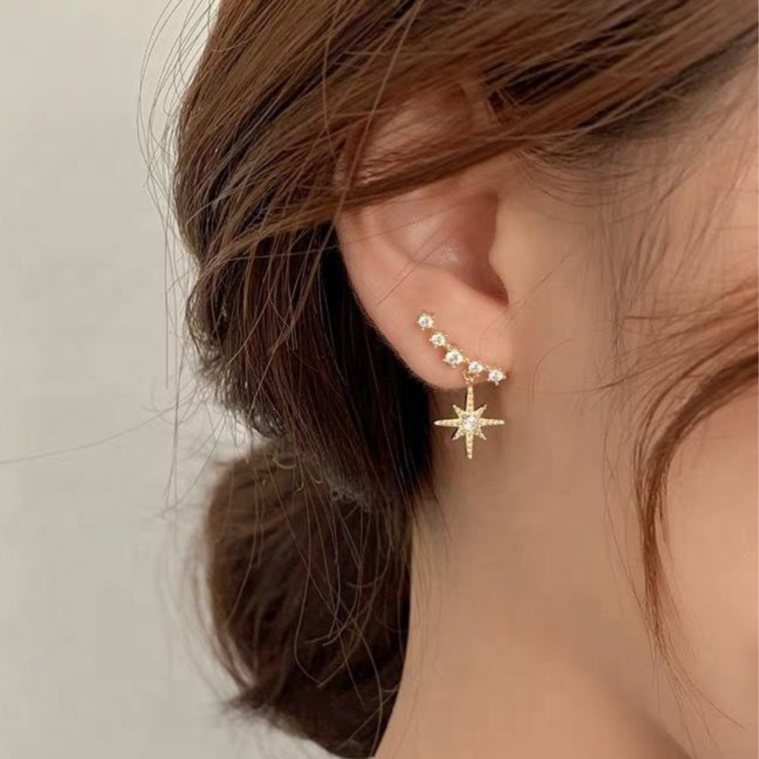 Bling Star Earrings