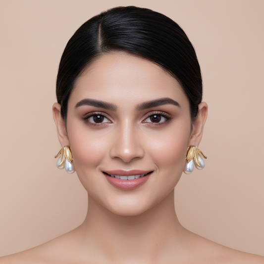 Hanging Pearls Earrings