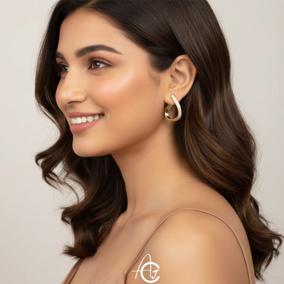 Bling Twist Earrings