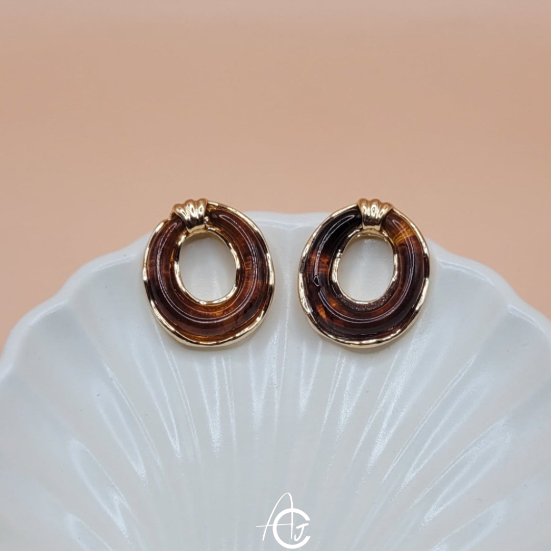 Semi Precious Stone Earrings