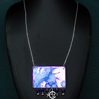 Fluid Necklace : Handmade