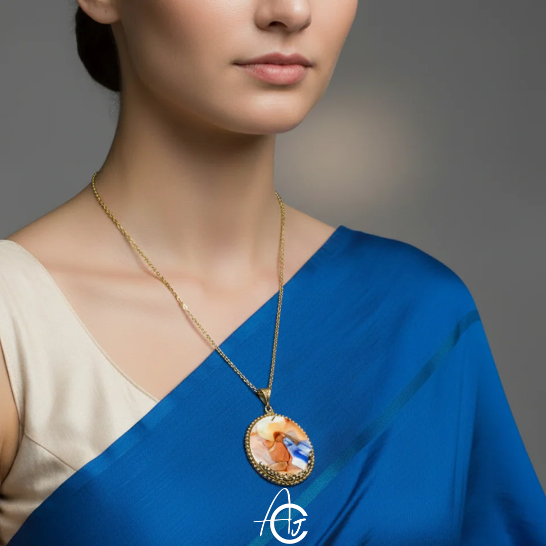 Fluid Necklace : Handmade