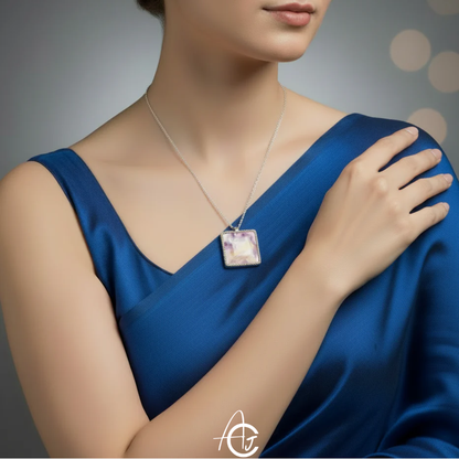 Fluid Necklace : Handmade