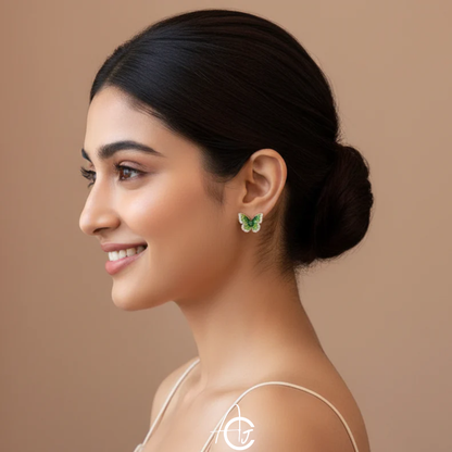 Butterfly Stud Earrings