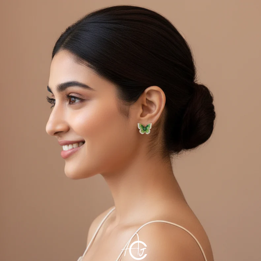 Butterfly Stud Earrings