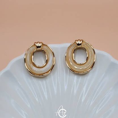 Semi Precious Stone Earrings