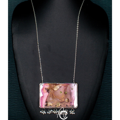 Fluid Necklace : Handmade