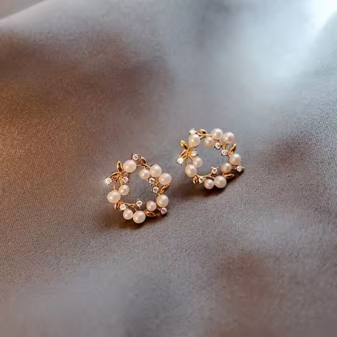 korean style earrings,korean fashion earrings,fancy stylish earrings,new trendy jewellery,inexpensive fashion jewelry,korean earrings,trending earrings designs,Pearl Earrings, Pearl Necklace