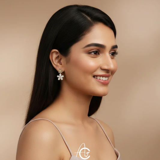 Daisy Flower Earrings