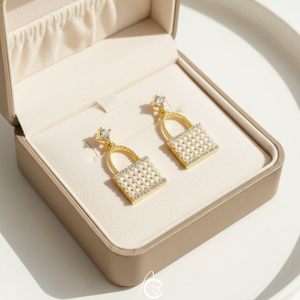 Pretty Purse Earrings