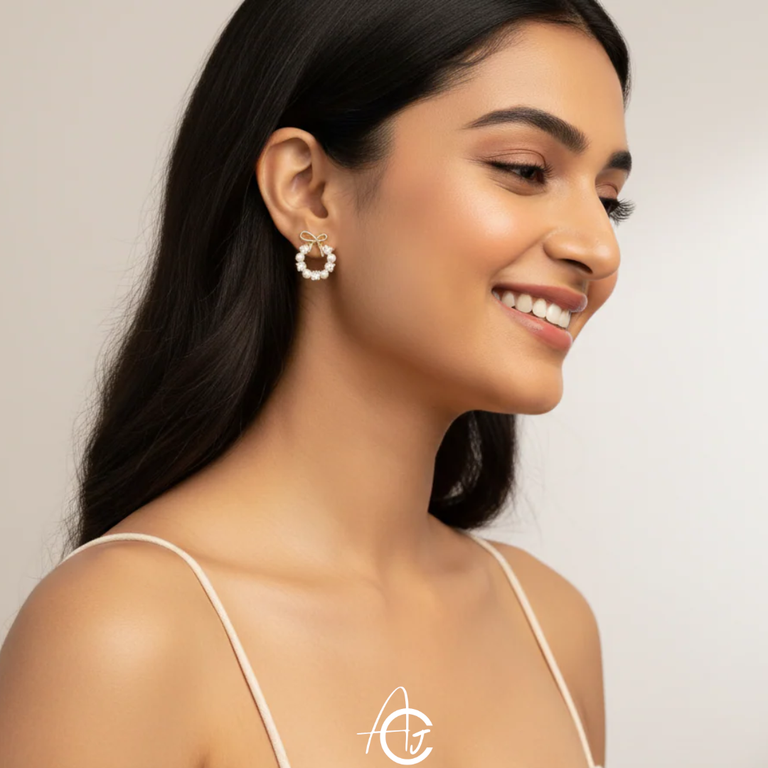 Bling Bow Earrings