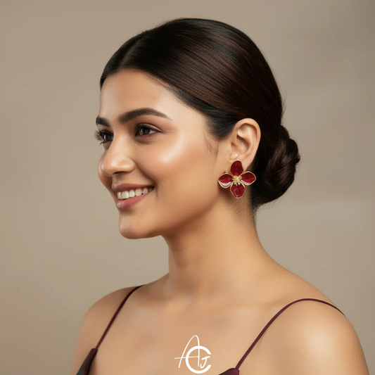 Pretty Flower Earrings