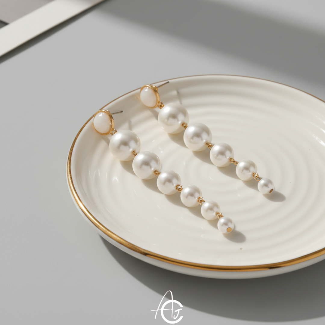 Pearl Dangle Earrings