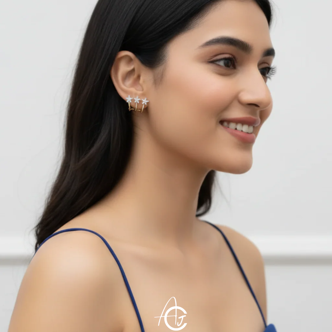 Bling Star Earrings