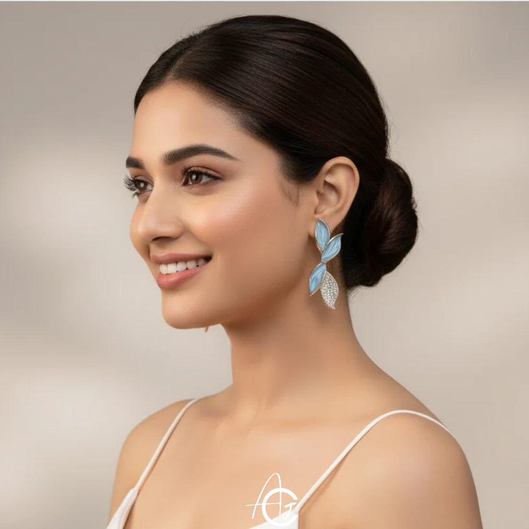 Whirl Stud Earrings