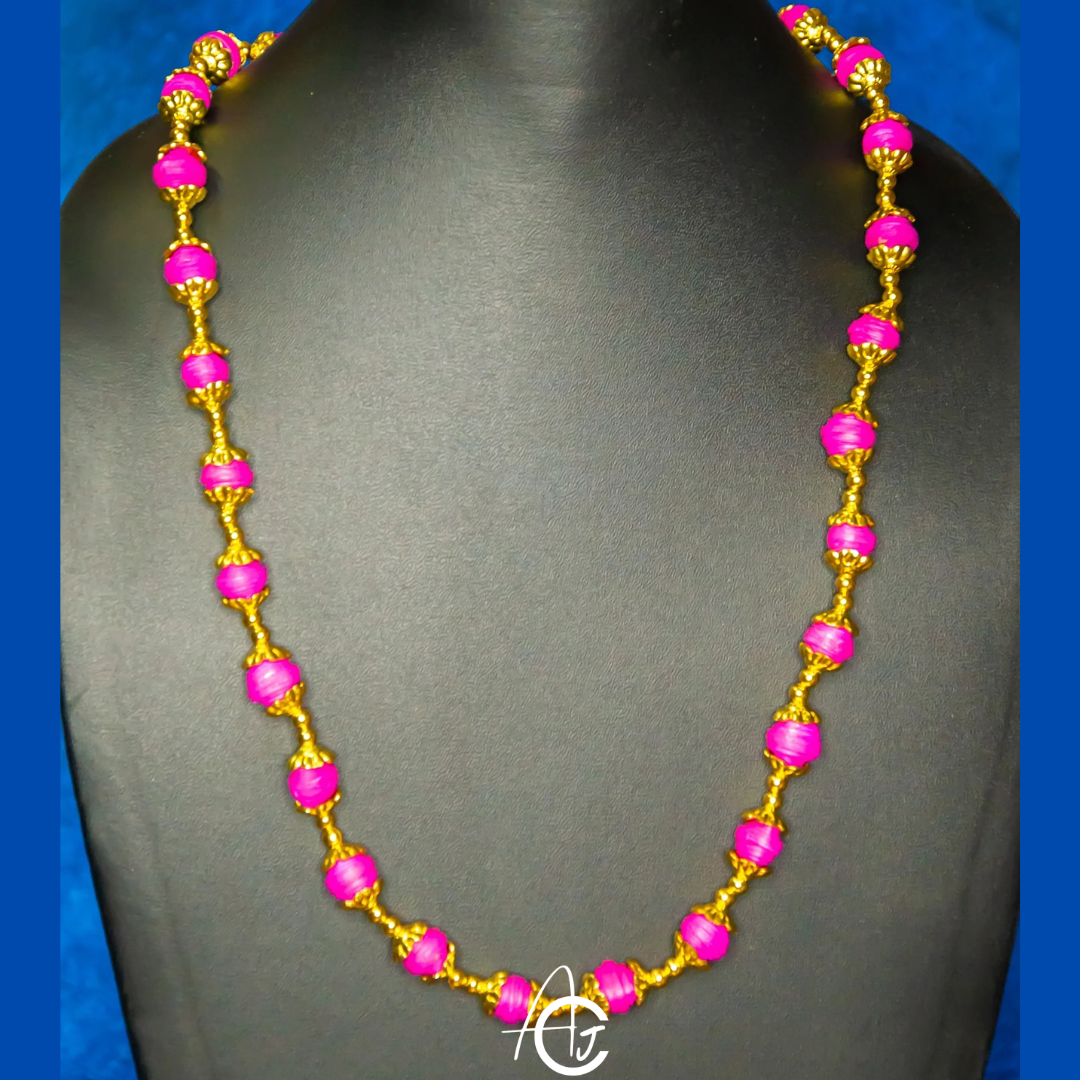 Beads Statement Necklace : Handmade