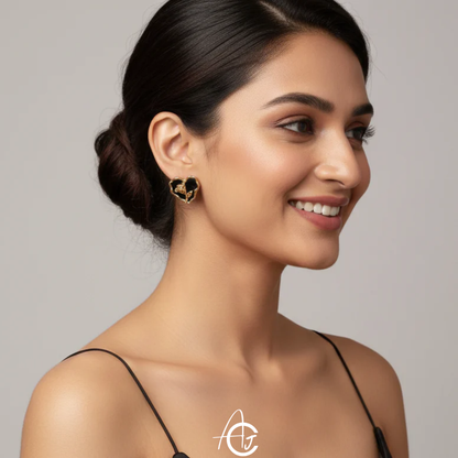 Floral Hearty Earrings