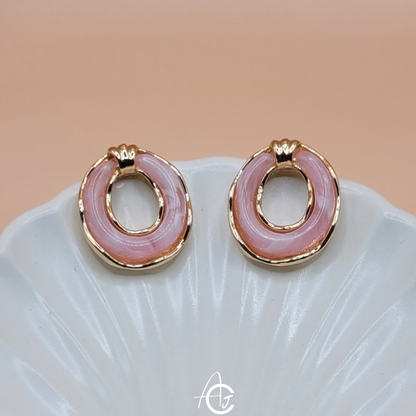 Semi Precious Stone Earrings