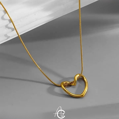 Open Heart Necklace