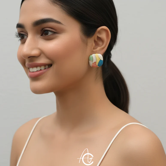 Colorful Stud Earrings