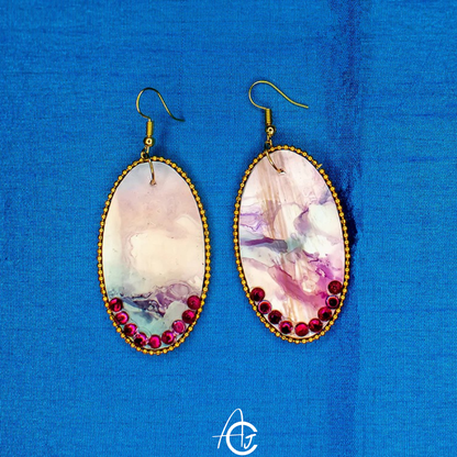 Fluid Earrings : Handmade