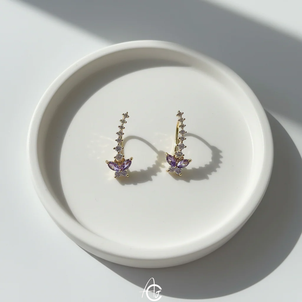 Butterfly Bling Earrings