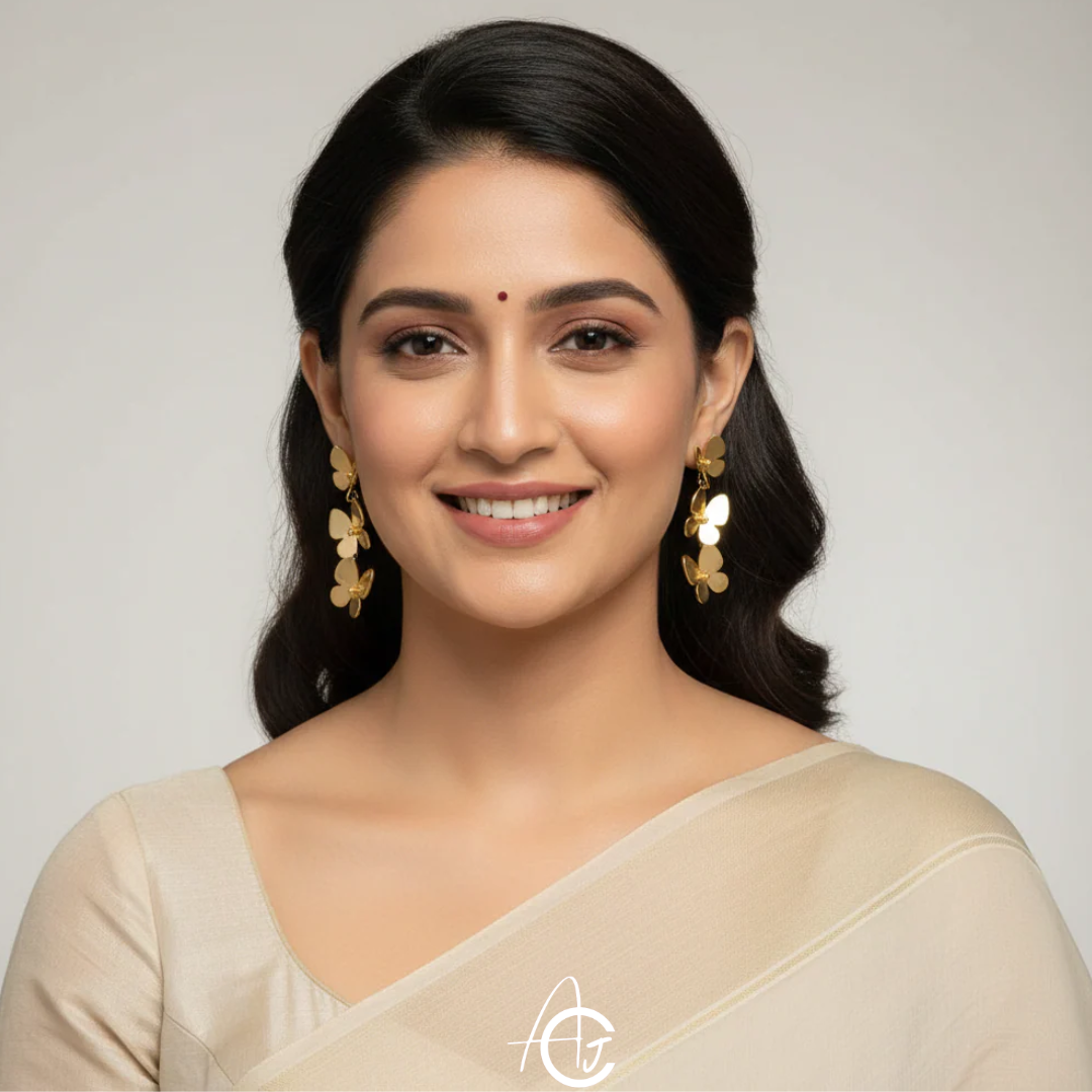 Butterfly Elongated Earrings