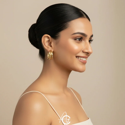 Bling Hoop Earrings