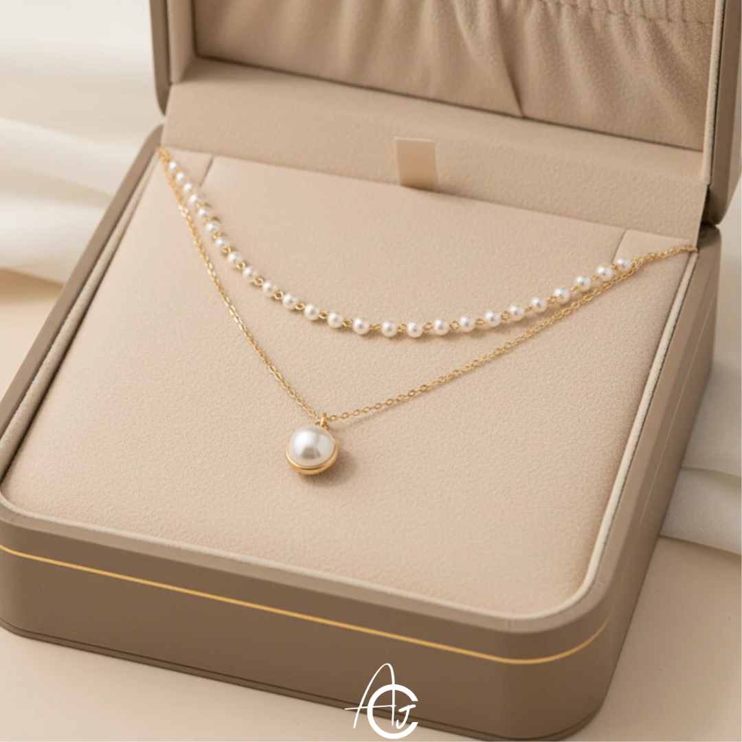 Pearl Layered Necklace