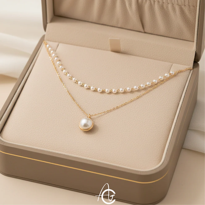 Pearl Layered Necklace