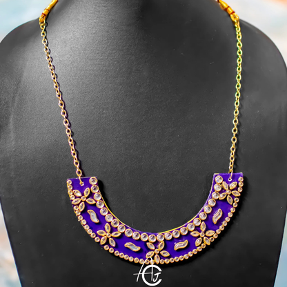 Statement Kundan Necklace : Handmade