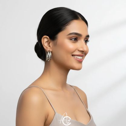 Bling Hoop Earrings