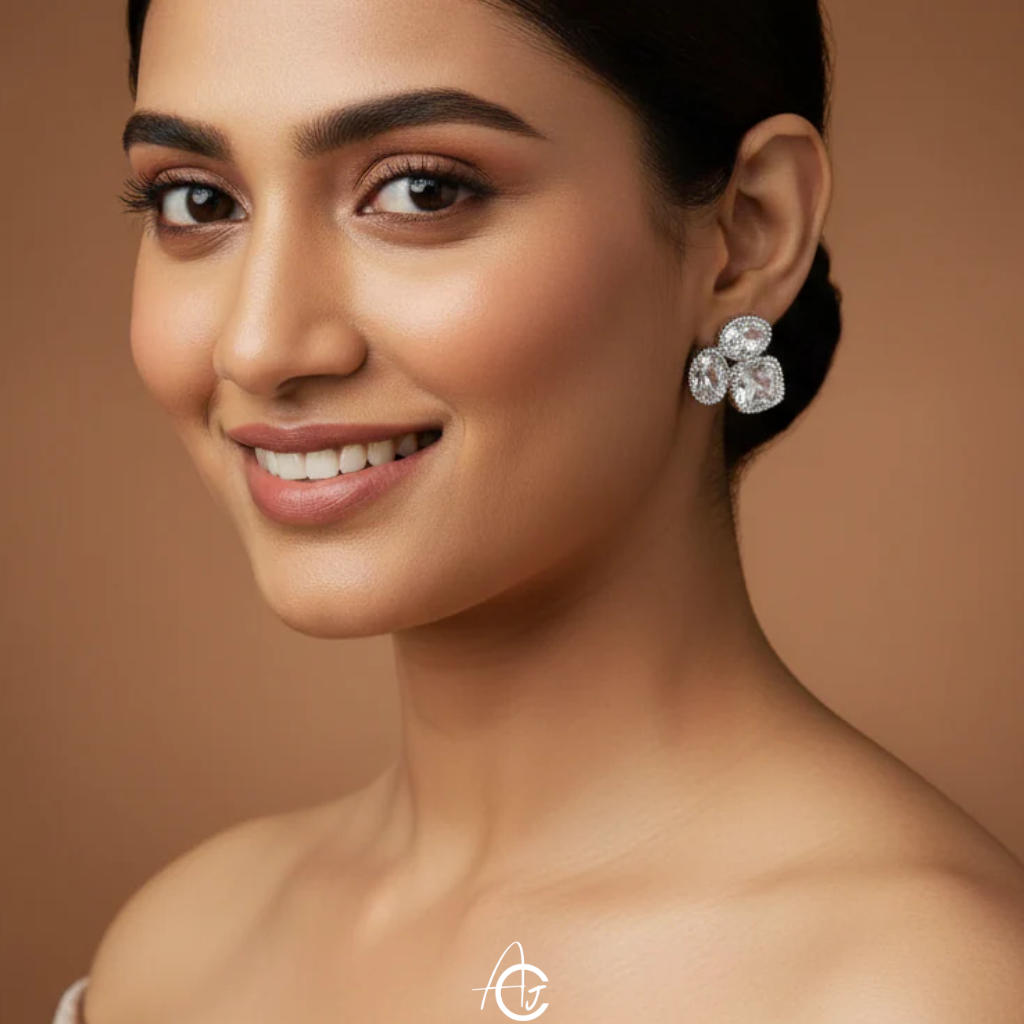 Triple Love Statement Earrings