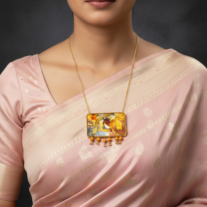 Fluid Necklace : Handmade