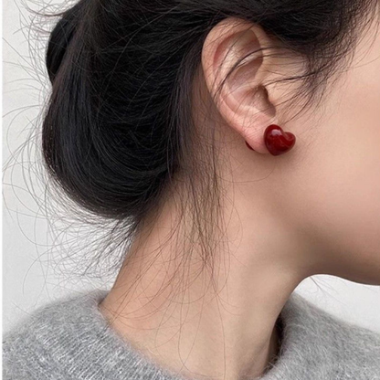 Heart Statement Earrings